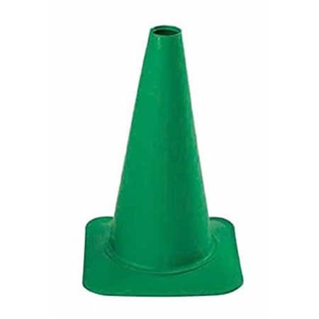 Everrich Industries Everrich EVB-0016-4 12 in. Height Plastic Cones - Green EVB-0016-4